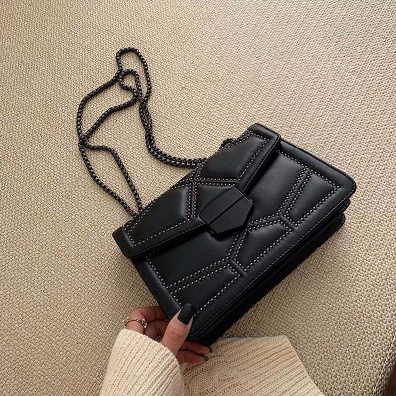 Bolsa Compacta em Couro Melrose