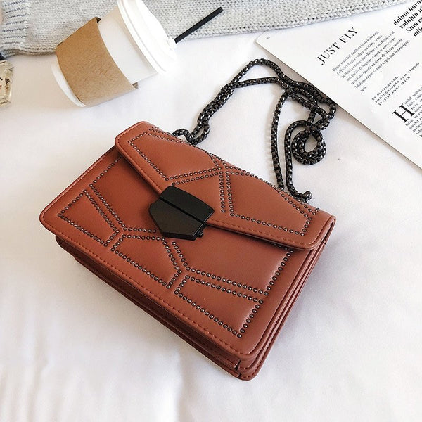 Bolsa Compacta em Couro Melrose