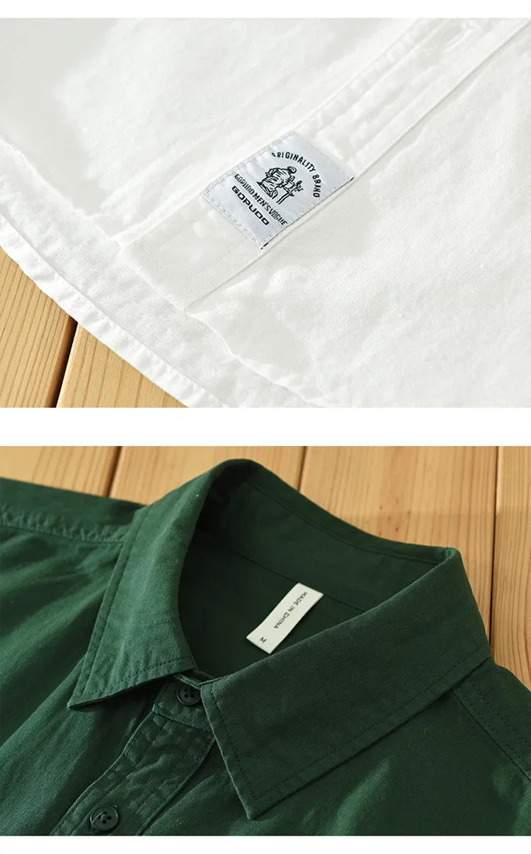 Camisa masculina Canadá