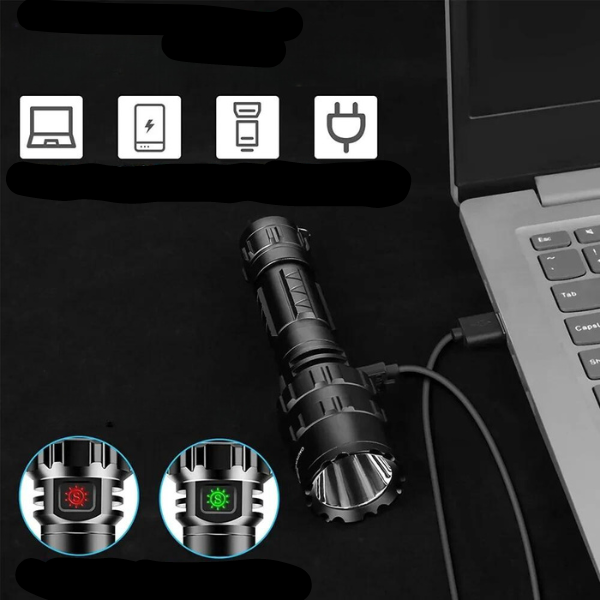 Lanterna de LED para Caça