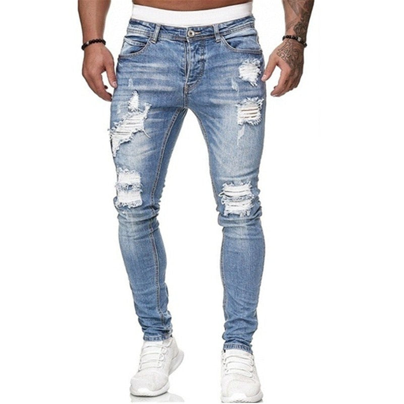 Pantalones vaqueros pitillo para hombre
