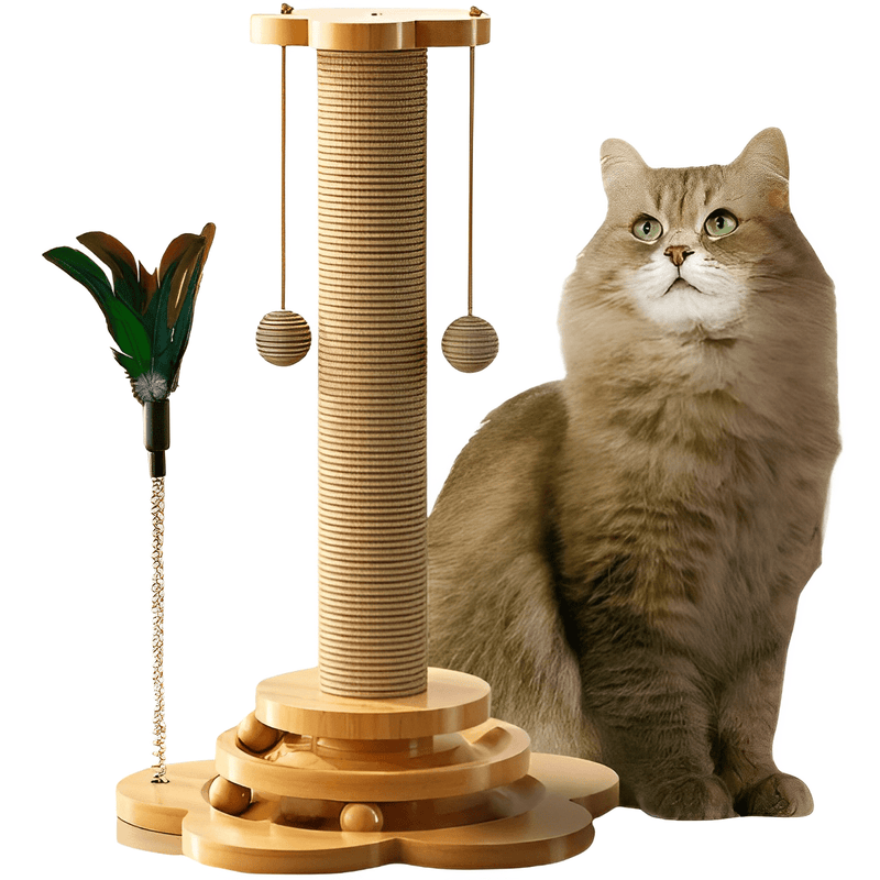 Arranhador Para Gatos 4 em 1 - Torre em Sisal