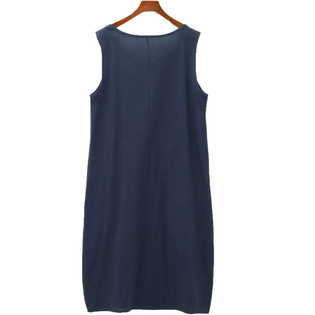 Vestido largo vintage para mujer