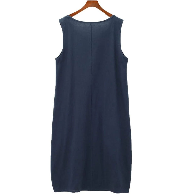 Vestido largo vintage para mujer