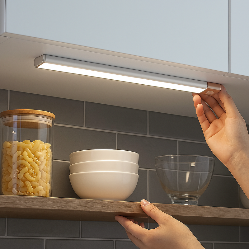 Luminária em LED com sensor de movimento - Fácil Instalação | AtelierVerse