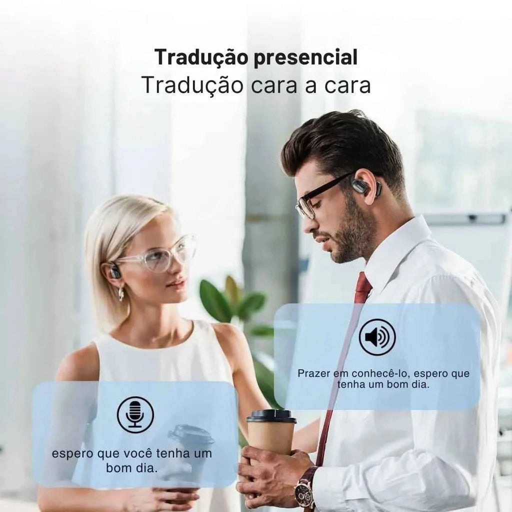 Fone Tradutor MS162 – Comunicação sem fronteiras em tempo real | AtelierVerse