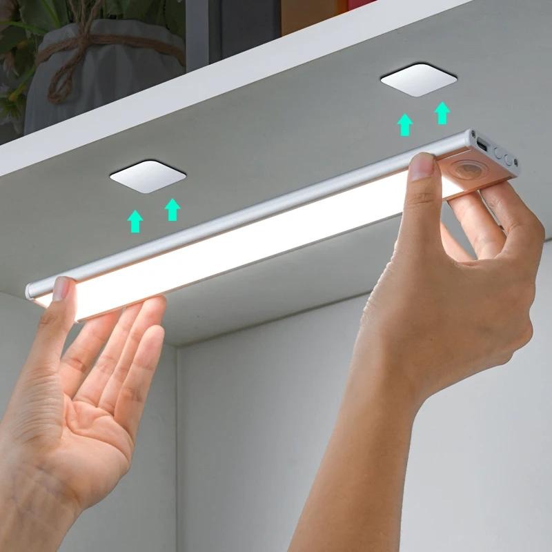 Luminária em LED com sensor de movimento - Fácil Instalação | AtelierVerse