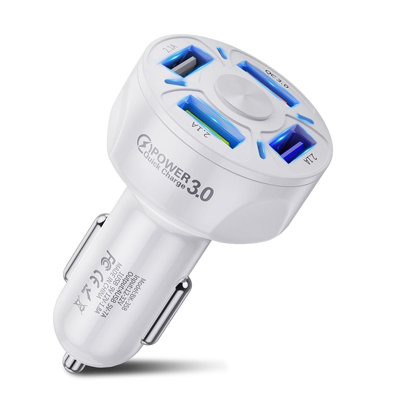 Adaptador Veicular para Carregamento Rápido