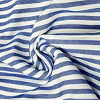 Vestido sin mangas a rayas para mujer