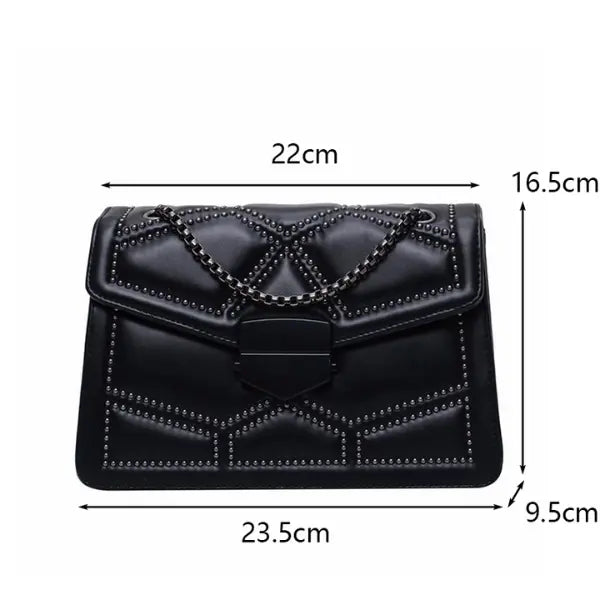 Bolsa Compacta em Couro Melrose